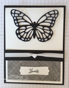 Butterfly Die Card #2