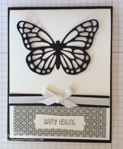 Butterfly Die Card #1