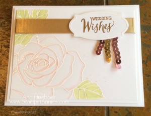 Rose Wonder Wedding Card II