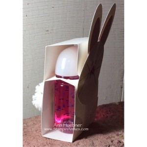 Bunny hand sanitizer side view