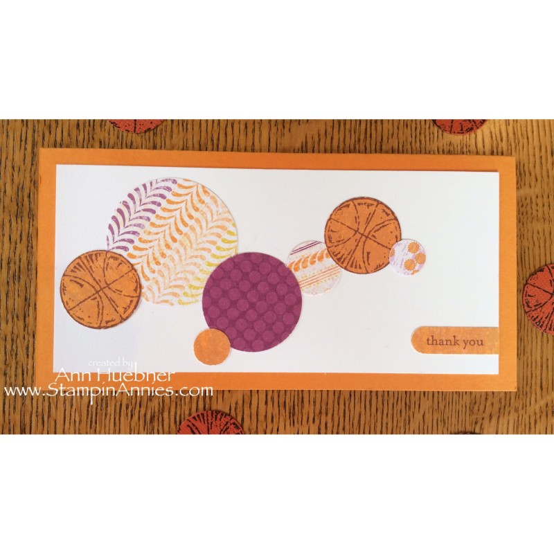 Basketball Card Thanks