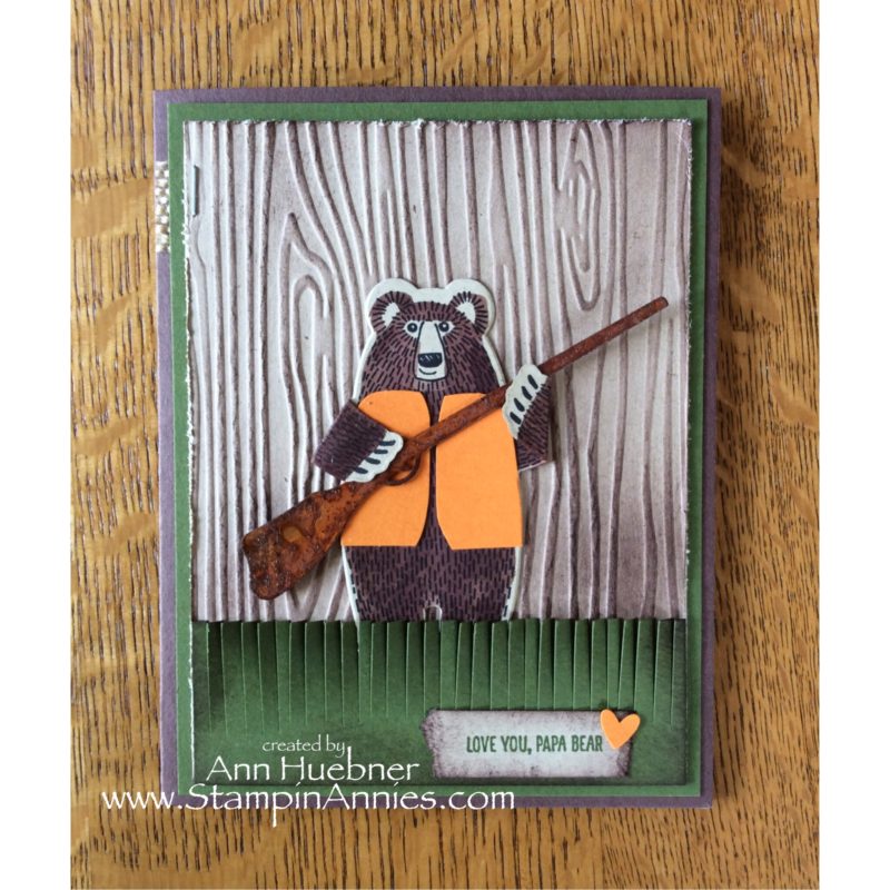 Bear hunting Card 2016