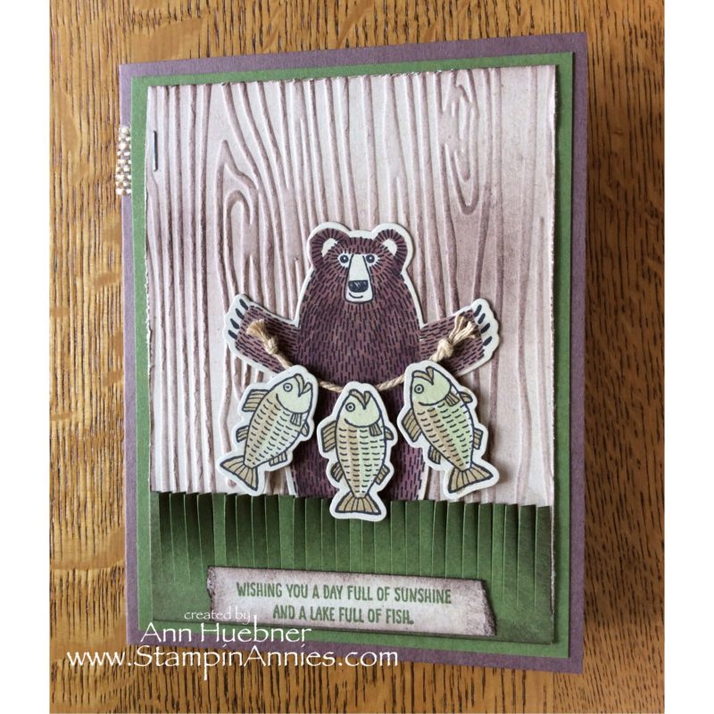 Fishing Bear Card 2016