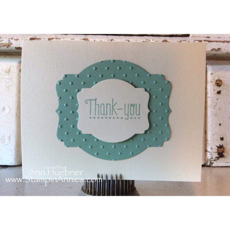 Simple Thank You Card