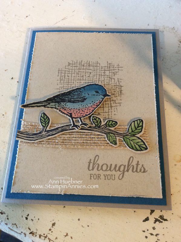 Blue Bird Card 2016