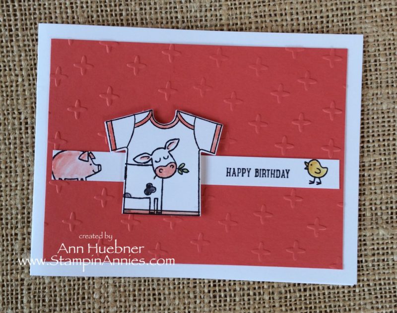 Baby Animal card for Baby Girl