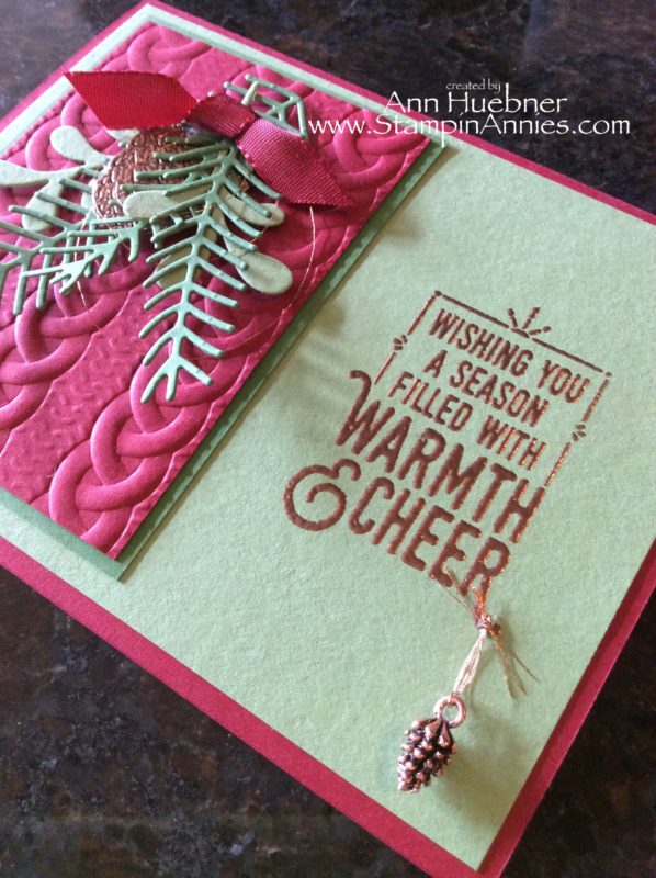 Pretty Pines Warmth saying