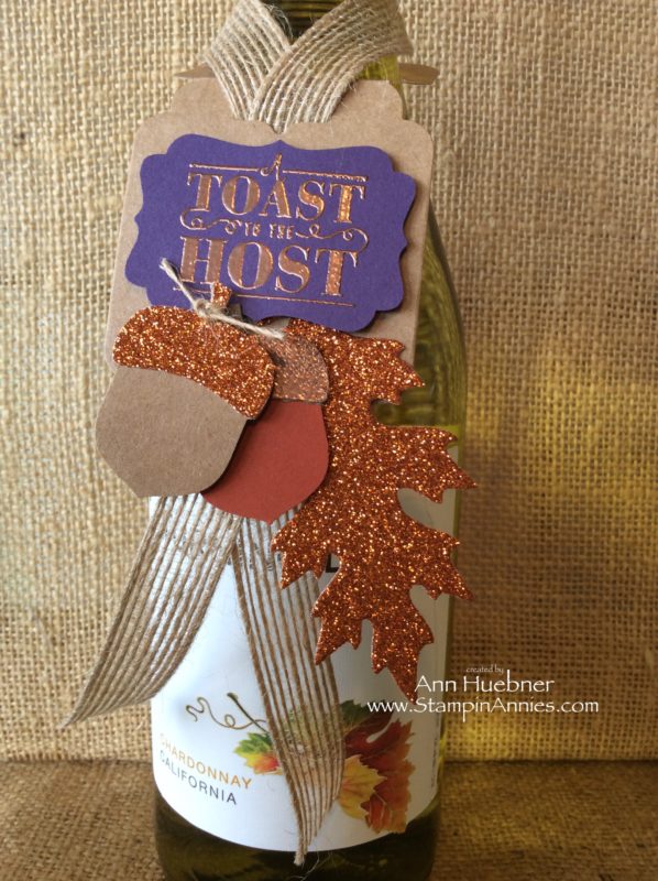 Fall Hostess Gift Tag