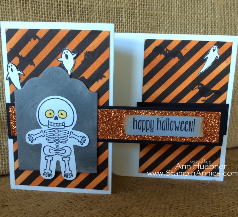 Skeleton Cookie Cutter Card