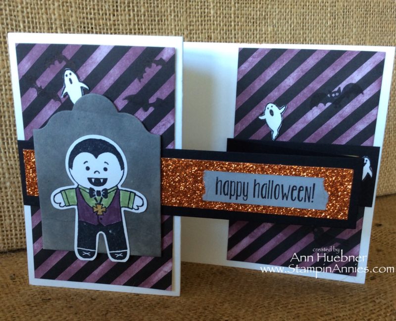 Dracula Cookie Cutter Card