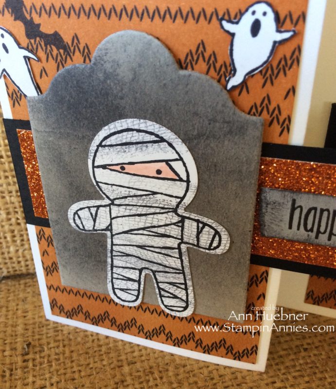 Mummy Card close up