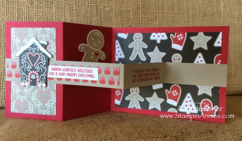 Candy Cane Z-Fold Inside