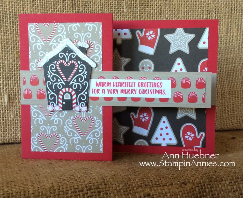 Candy Cane Double Z-Fold