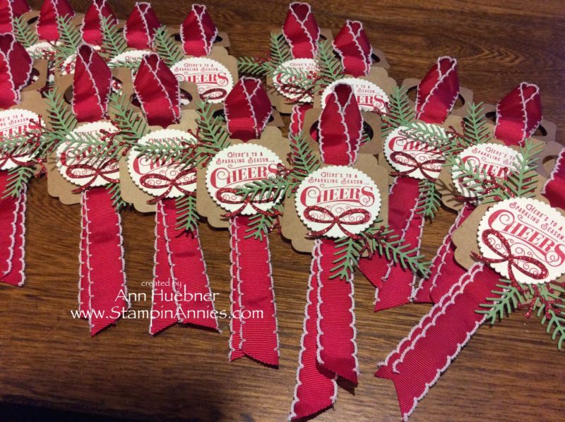 Christmas Bottle Tag