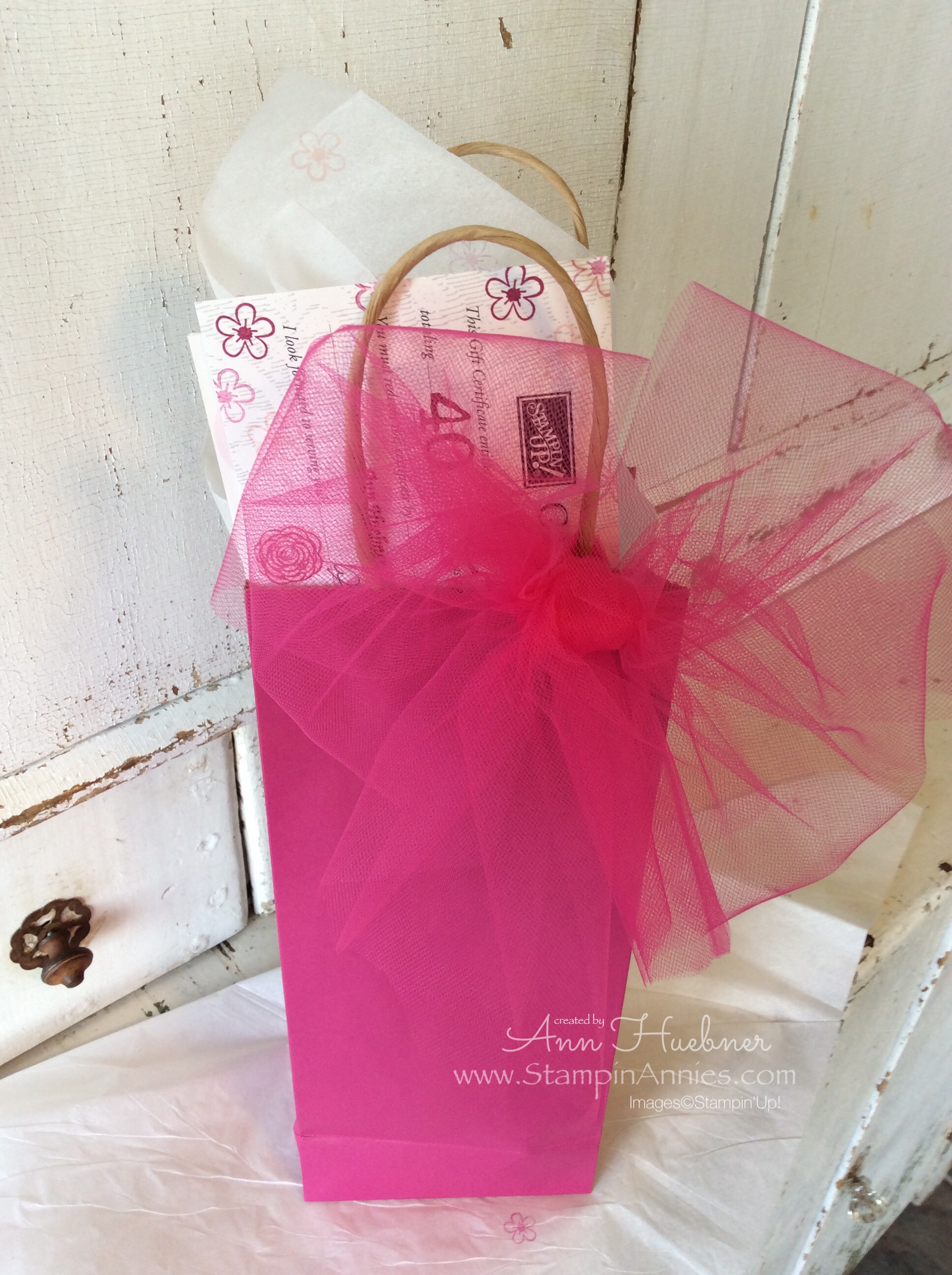 Stampin’ Up! Gift Certificates